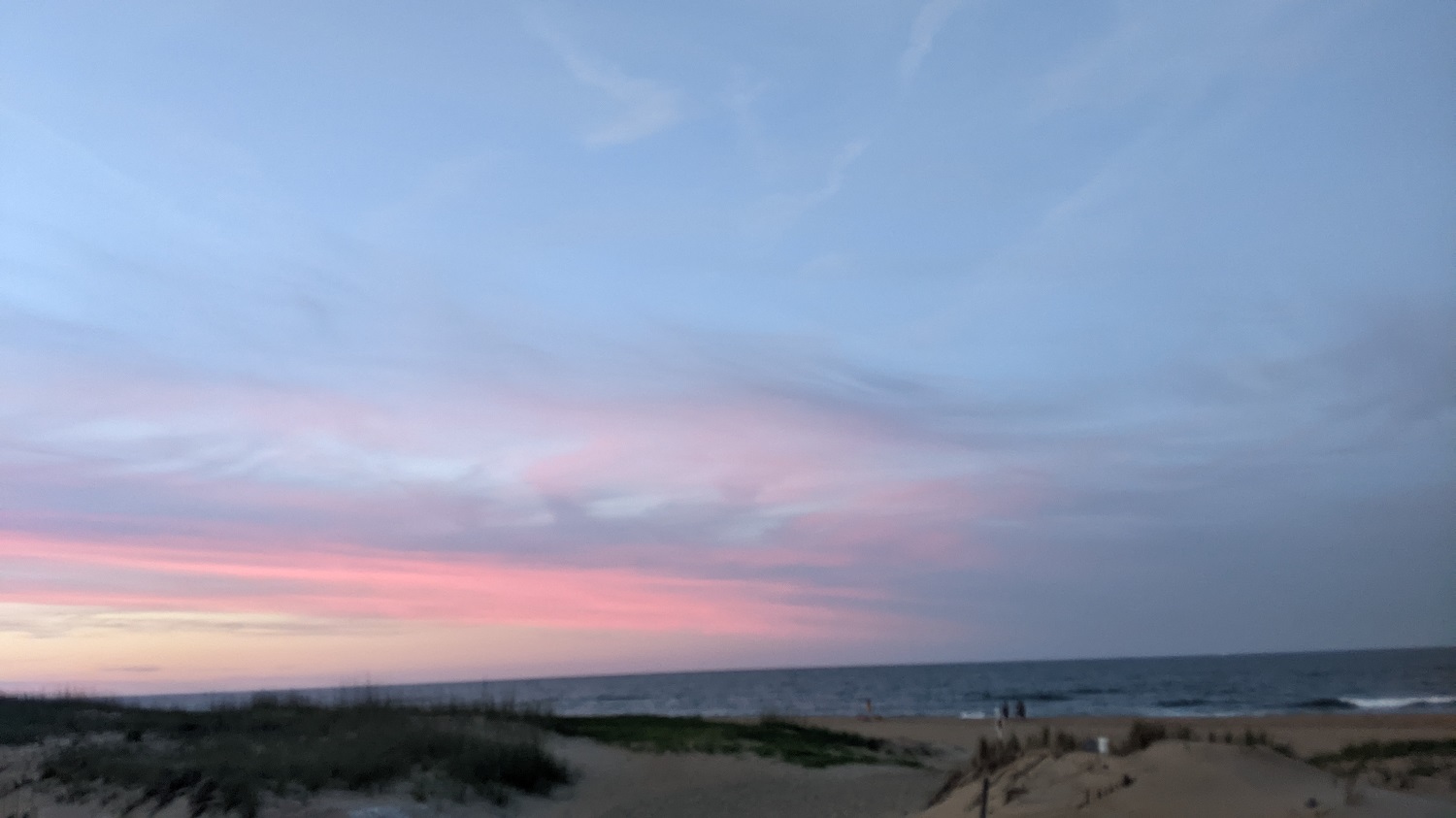 sunset on the beach (bonus crabs)