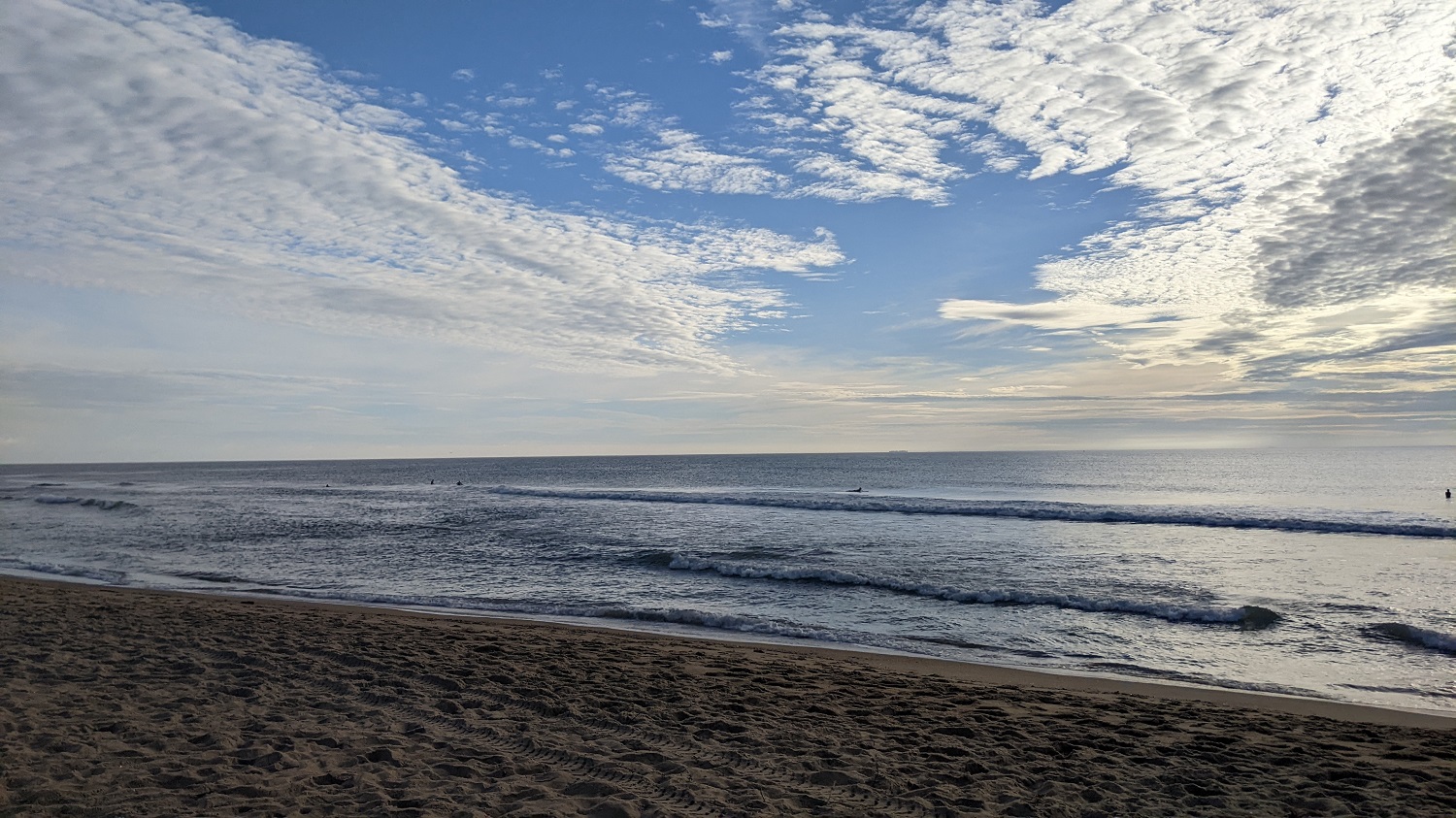 sunrise at the beach